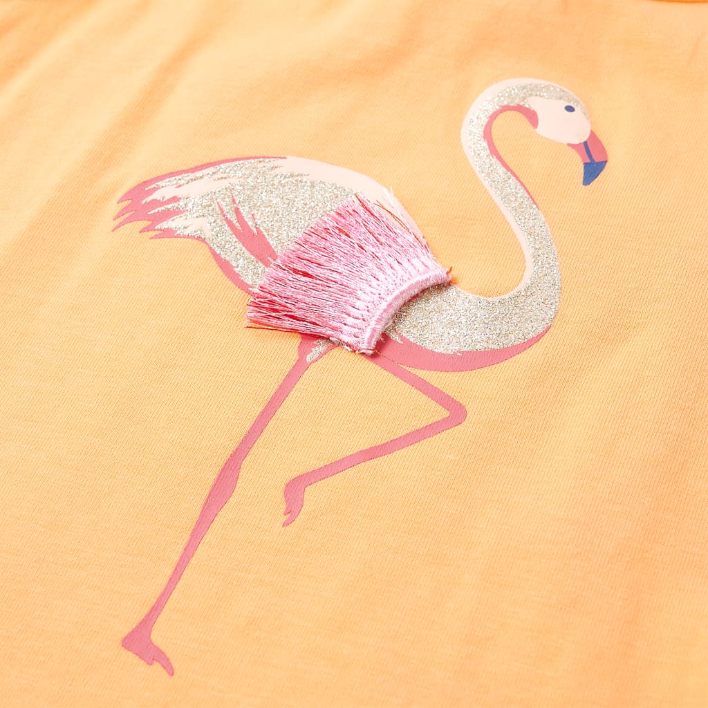 Αμάνικο Μπλουζάκι Παιδικό Έντονο Πορτοκαλί 140