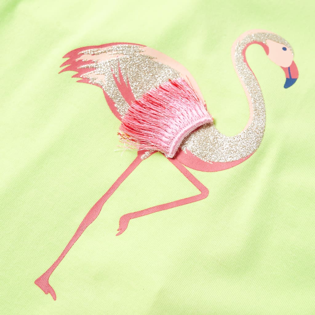 Μπλουζάκι Αμάνικο Παιδικό Νέον Κίτρινο 116