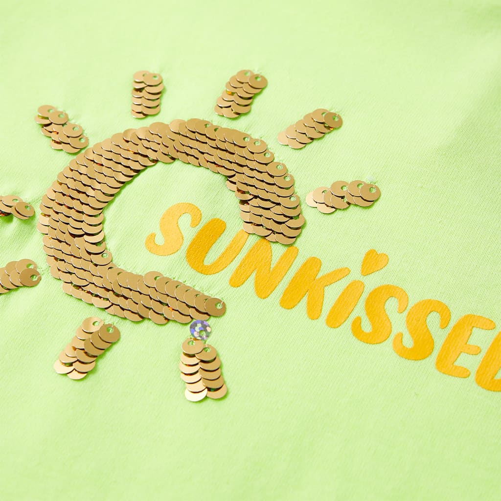 Μπλουζάκι Παιδικό Νέον Κίτρινο 92