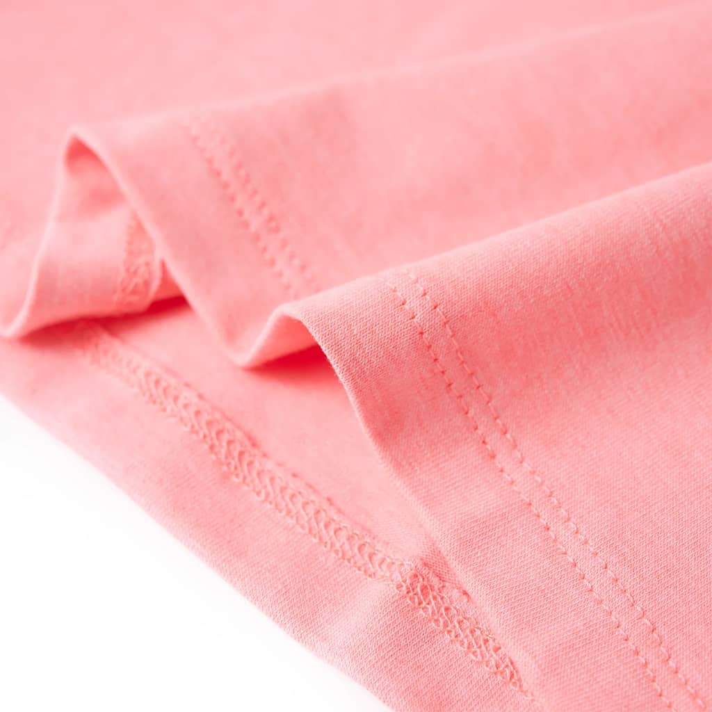 Μπλουζάκι Παιδικό Έντονο Ροζ 140