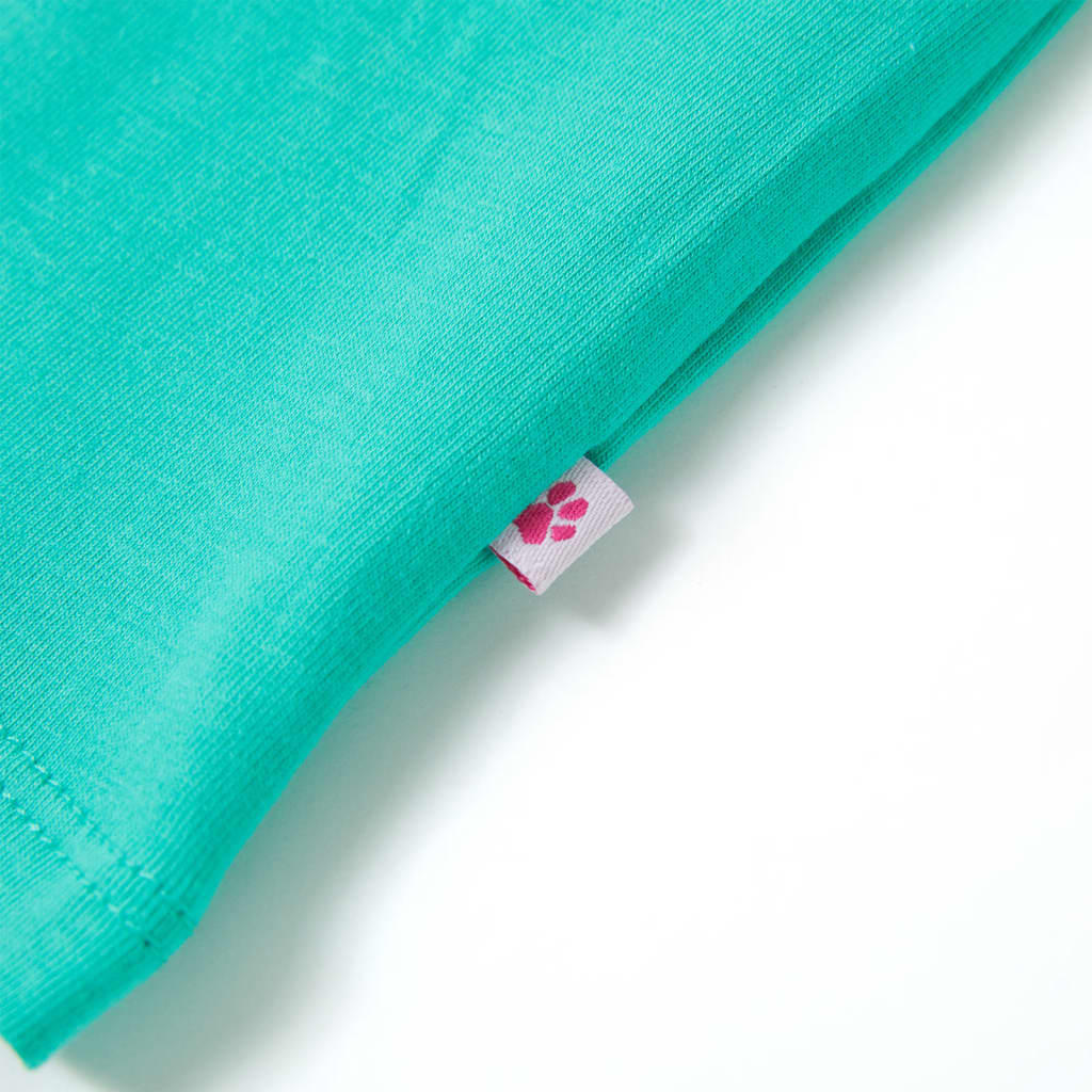 Μπλουζάκι Παιδικό Χρώμα Μέντας 104