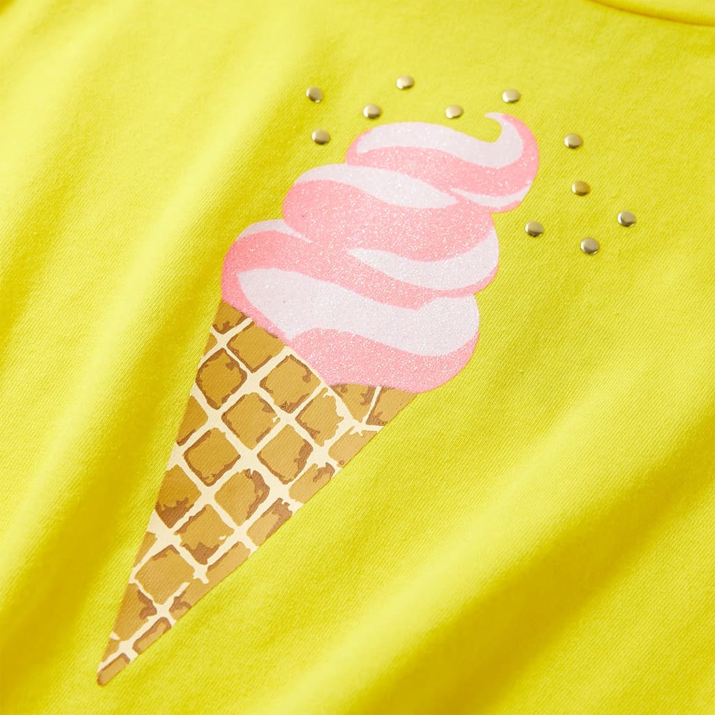 Μπλουζάκι Παιδικό Κίτρινο 92