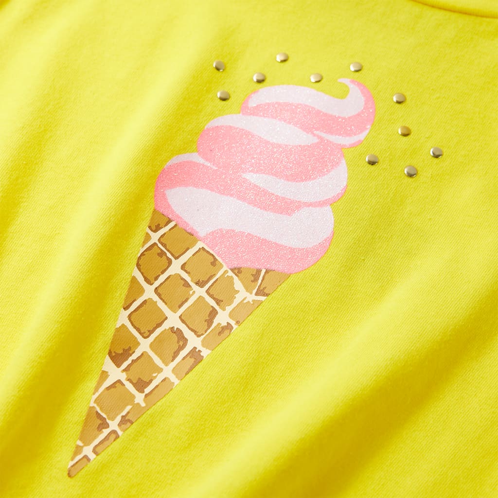 Μπλουζάκι Παιδικό Κίτρινο 104