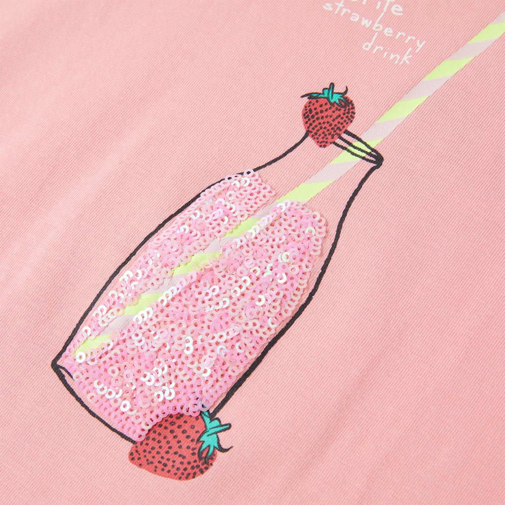 Μπλουζάκι Παιδικό Ροζ 128