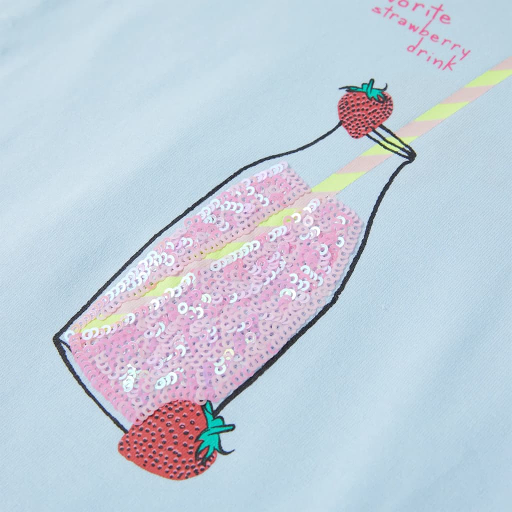 Μπλουζάκι Παιδικό Απαλό Μπλε 104