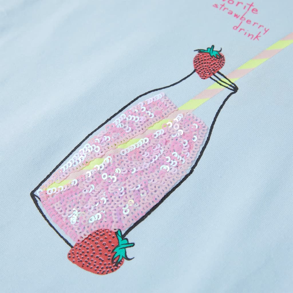 Μπλουζάκι Παιδικό Απαλό Μπλε 116