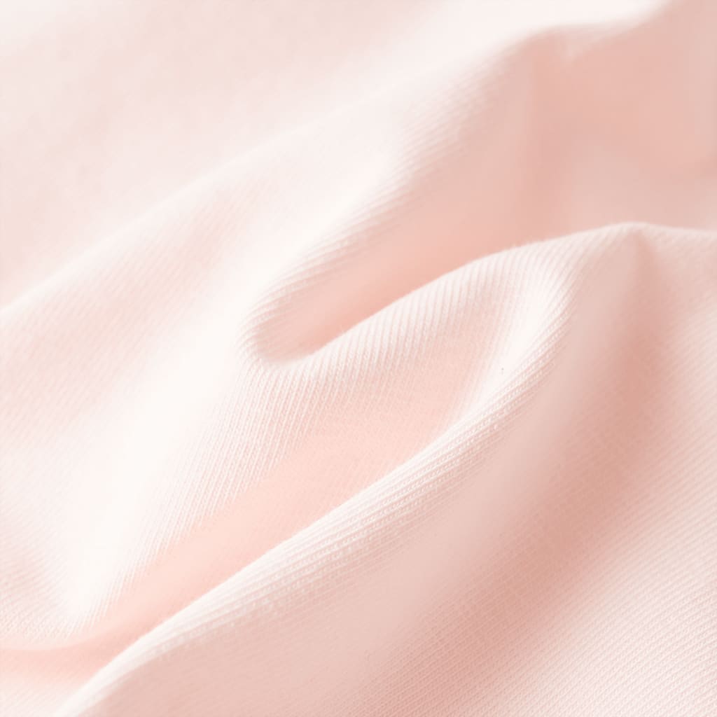 Μπλουζάκι Παιδικό Μανίκια με Βολάν Απαλό Ροζ 92