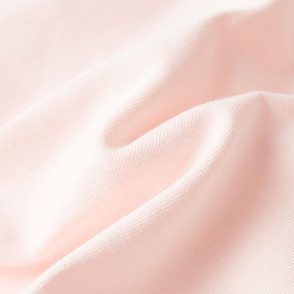 Μπλουζάκι Παιδικό Μανίκια με Βολάν Απαλό Ροζ 104