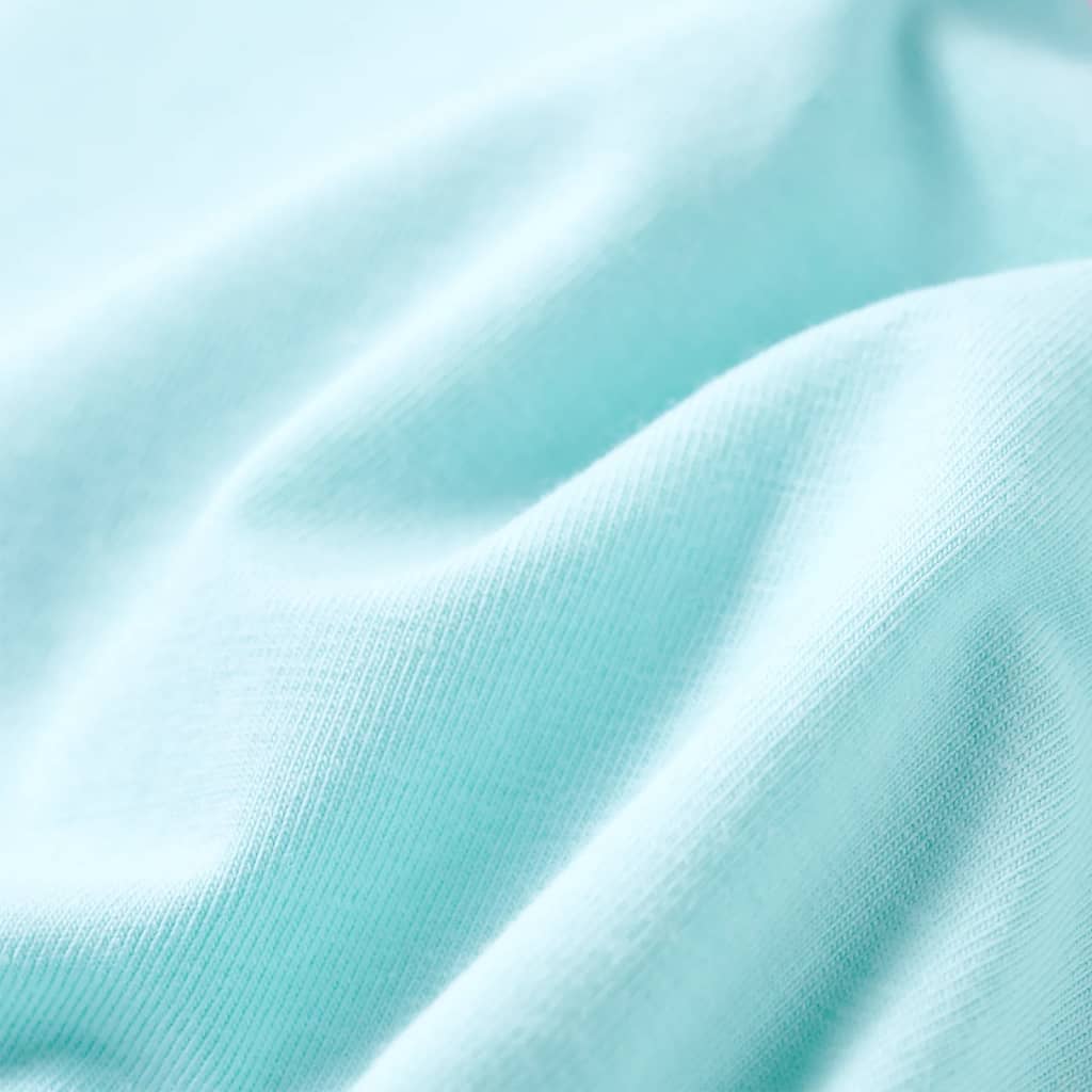 Μπλουζάκι Παιδικό Ανοιχτό Χρώμα Άκουα 140