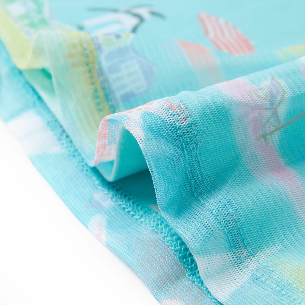 Φόρεμα Παιδικό Ανοιχτό Χρώμα Άκουα 140