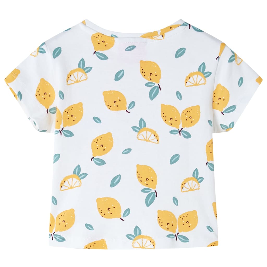 Μπλουζάκι Παιδικό με Δέσιμο Εκρού 140