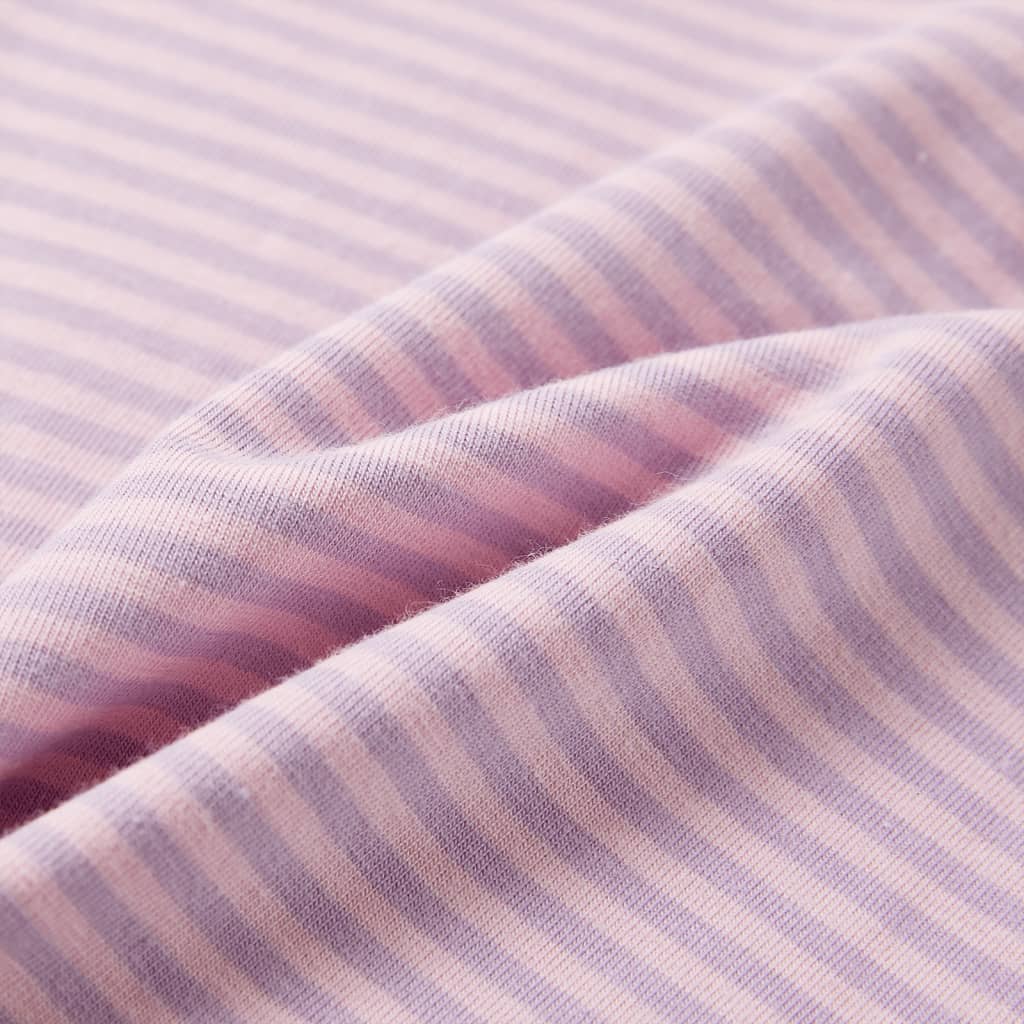 Μπλουζάκι Παιδικό με Βολάν Μανίκια Λιλά 104