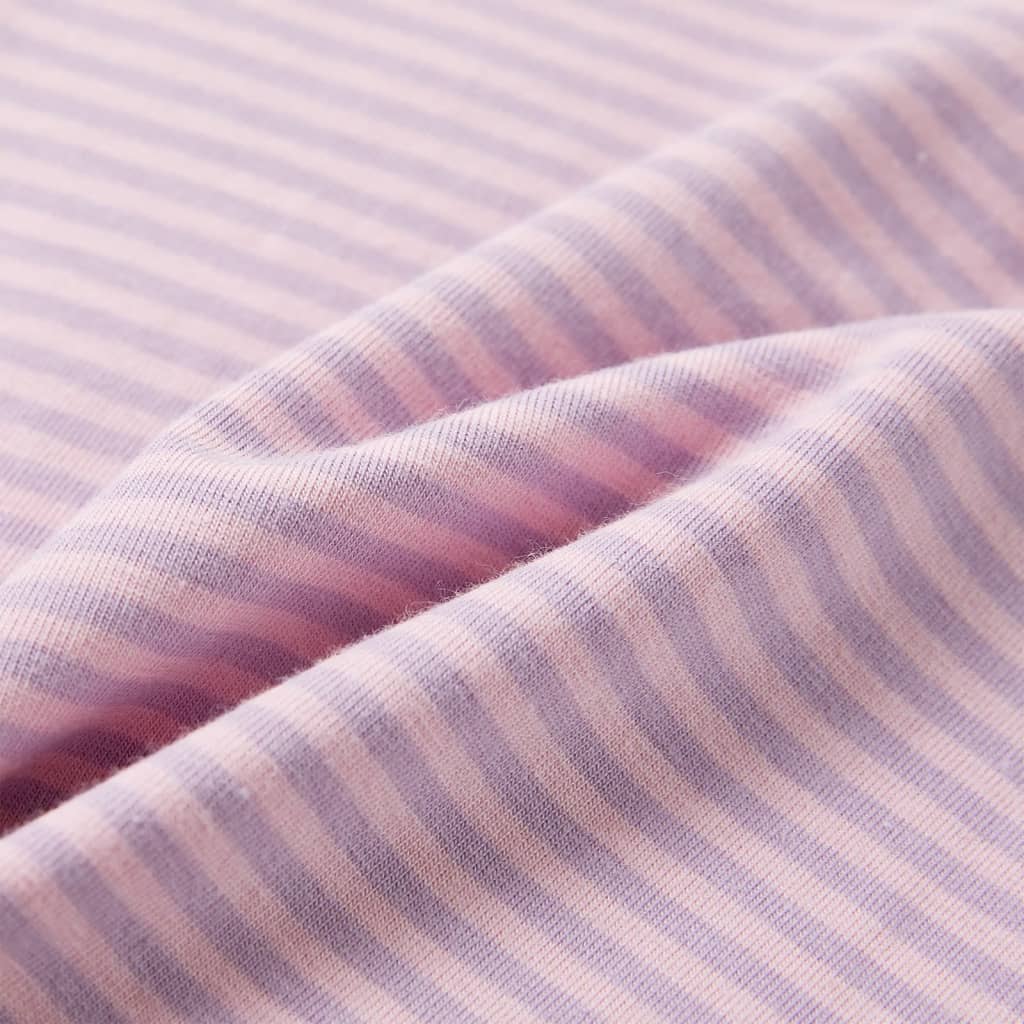 Μπλουζάκι Παιδικό με Βολάν Μανίκια Λιλά 140