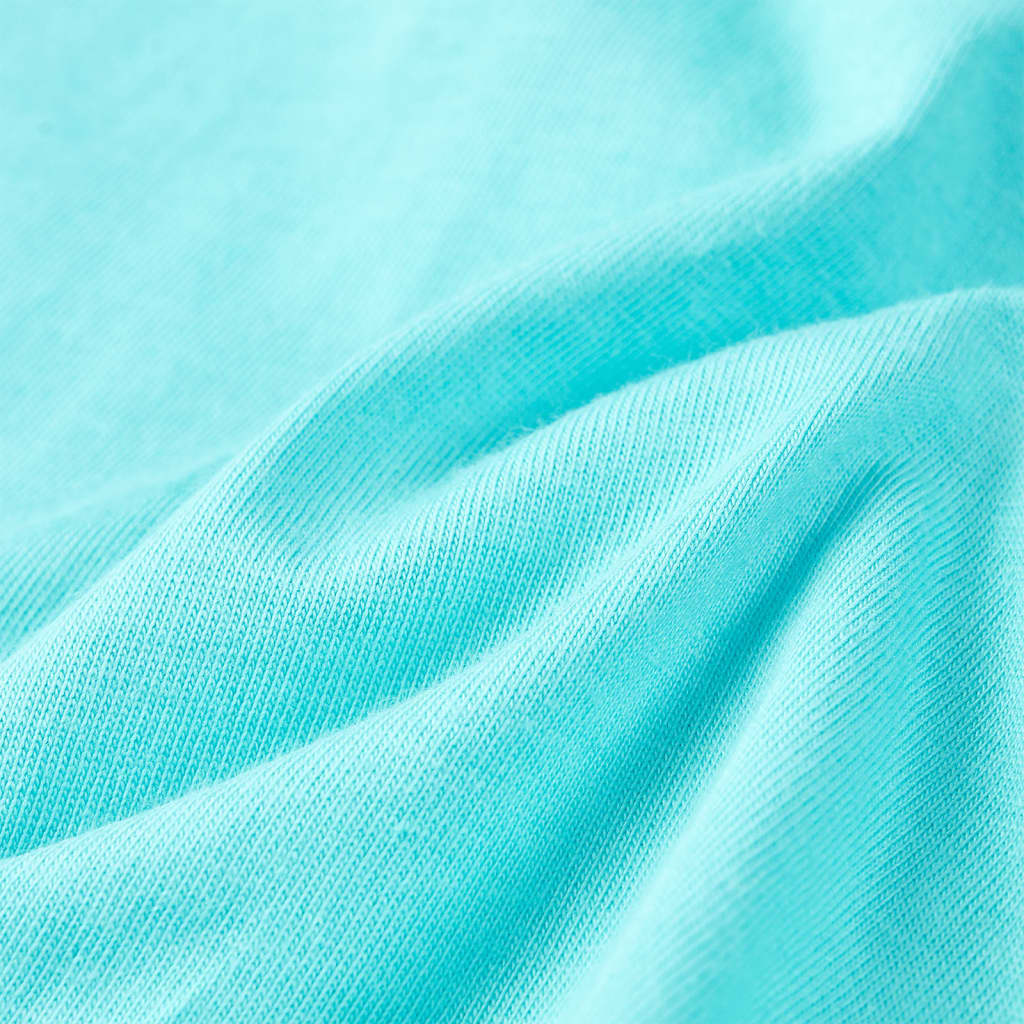 Μπλουζάκι Παιδικό Κοντομάνικο Χρώμα Άκουα 116