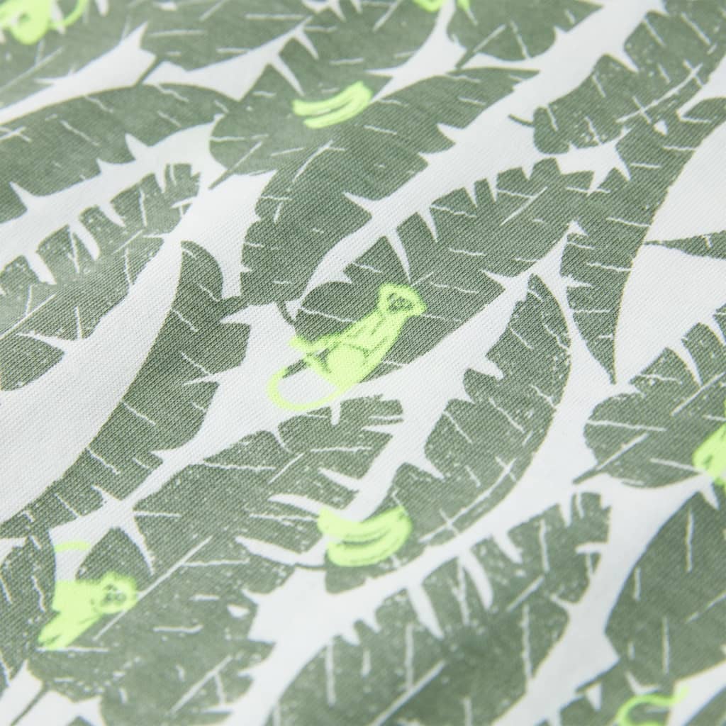 Μπλουζάκι Παιδικό Εκρού και Σκούρο Χρώμα Κισσού 92