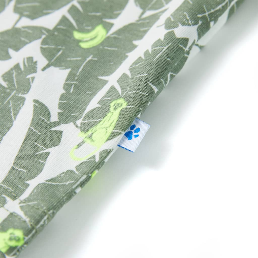 Μπλουζάκι Παιδικό Εκρού και Σκούρο Χρώμα Κισσού 104