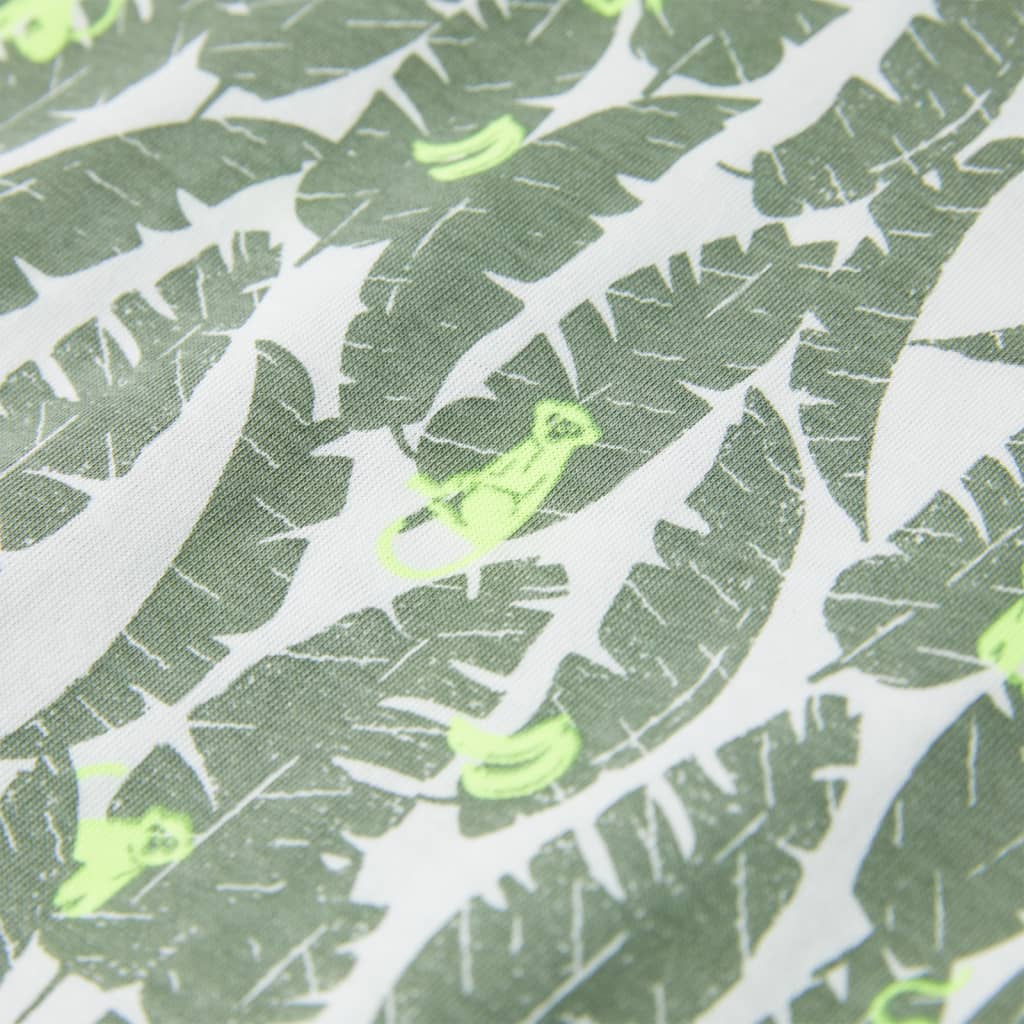 Μπλουζάκι Παιδικό Εκρού και Σκούρο Χρώμα Κισσού 116