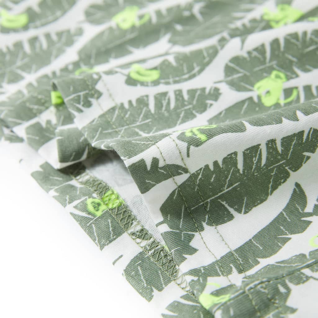 Μπλουζάκι Παιδικό Εκρού και Σκούρο Χρώμα Κισσού 128