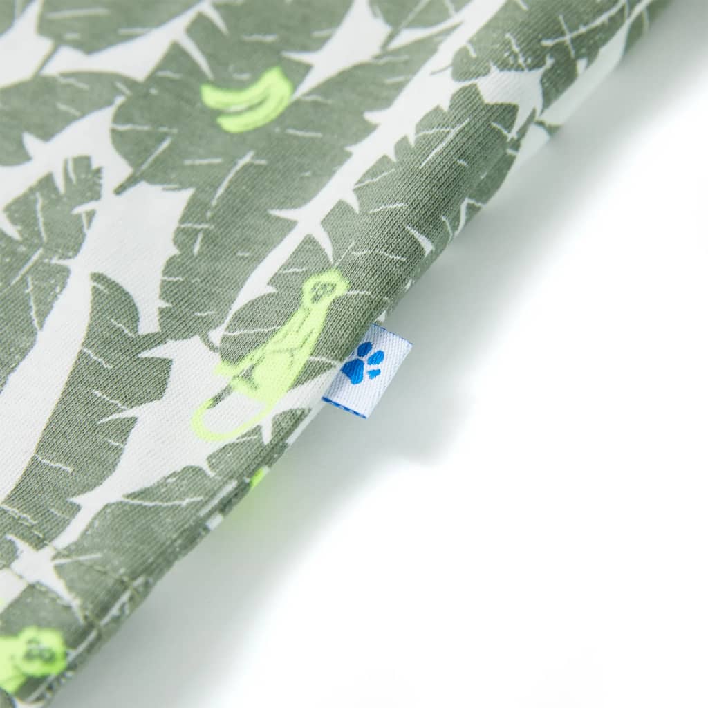 Μπλουζάκι Παιδικό Εκρού και Σκούρο Χρώμα Κισσού 140