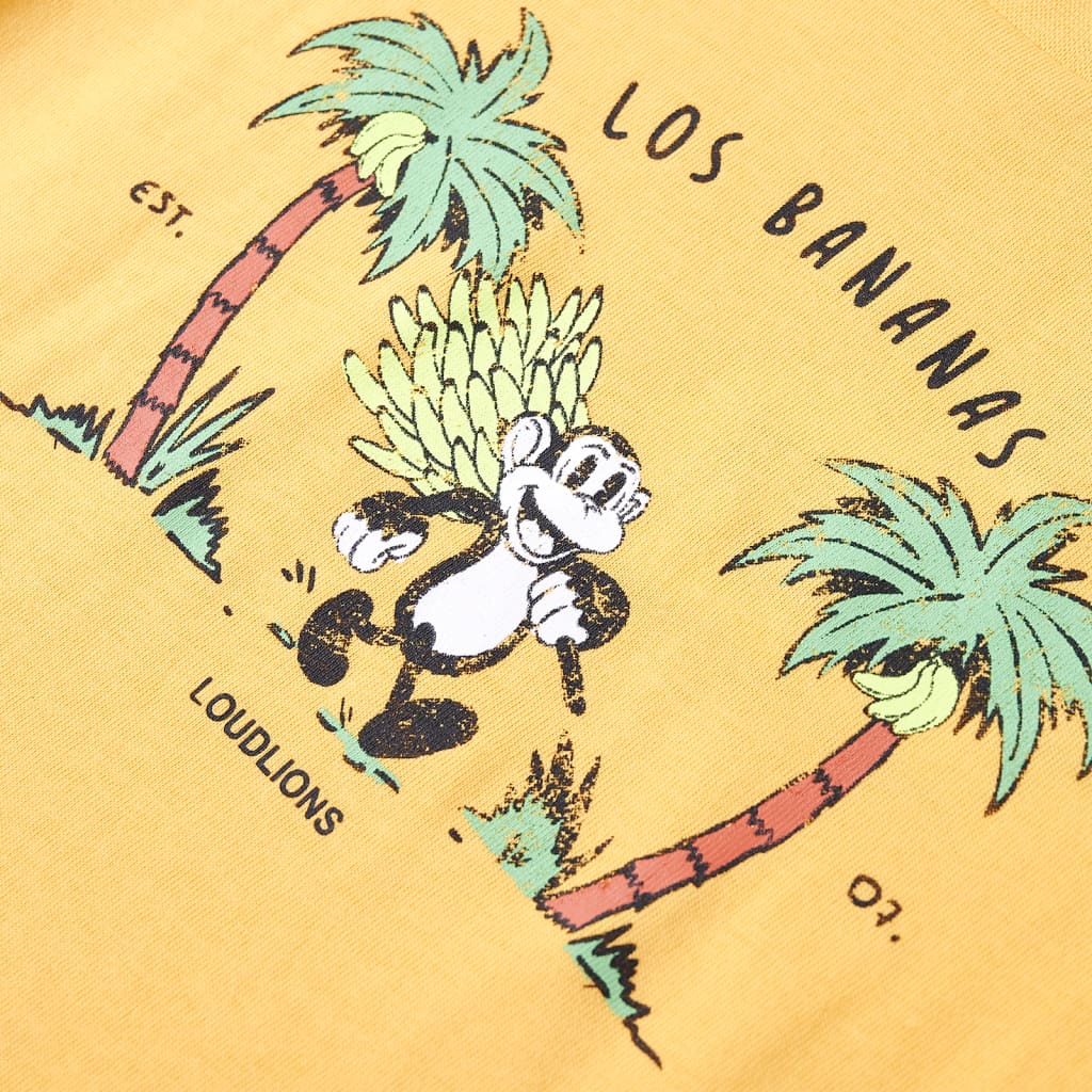 Μπλουζάκι Παιδικό Ανοιχτή Ώχρα 128