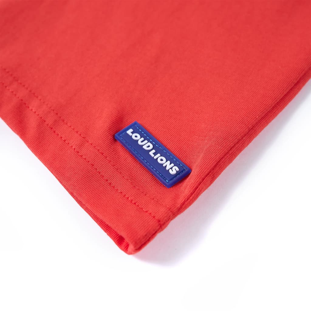 Μπλουζάκι Παιδικό Κόκκινο 140