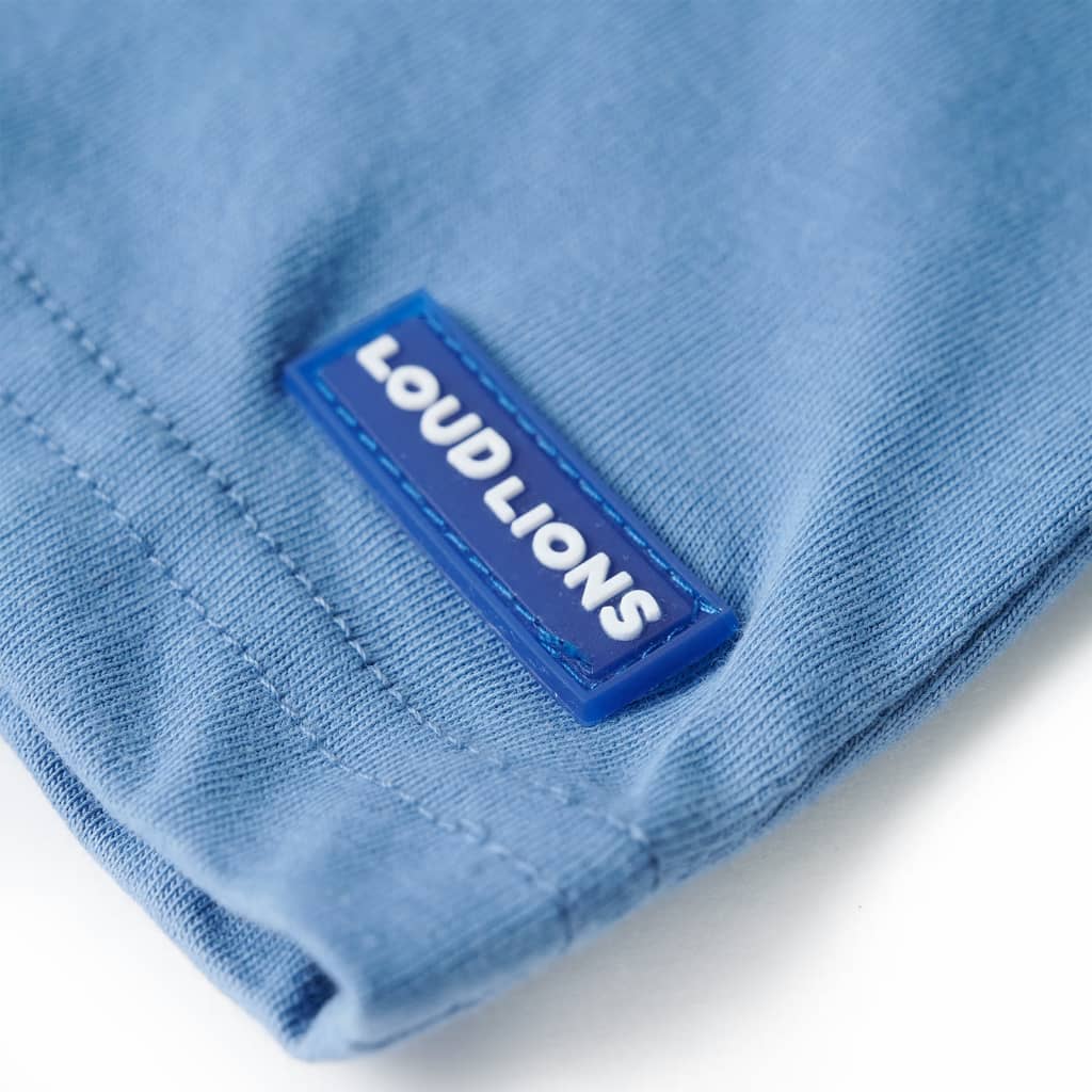 Μπλουζάκι Παιδικό Μεσαία Απόχρωση του Μπλε 92