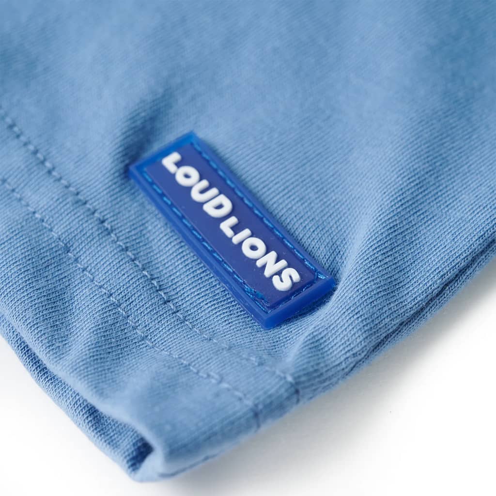 Μπλουζάκι Παιδικό Μεσαία Απόχρωση του Μπλε 116