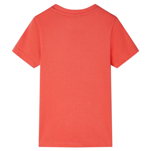 Μπλουζάκι Παιδικό Ανοιχτό Κόκκινο 104
