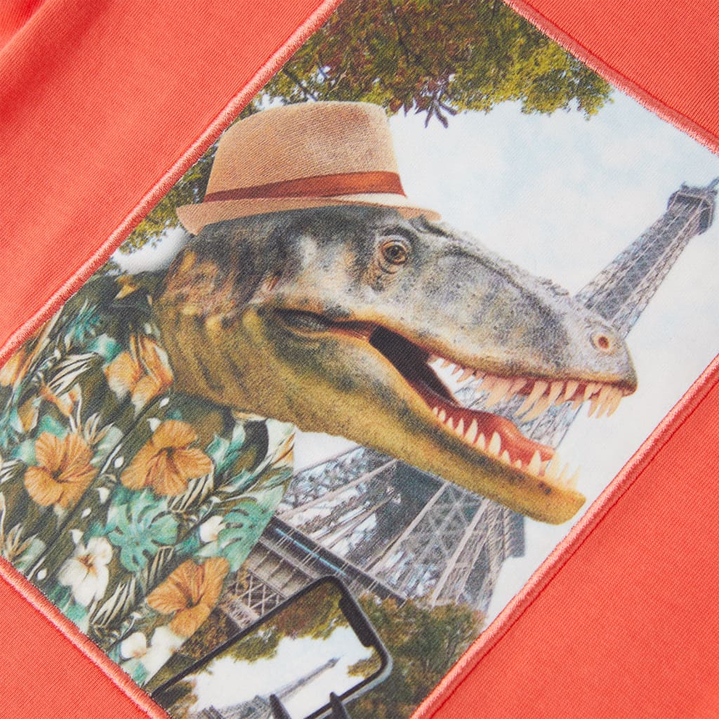 Μπλουζάκι Παιδικό Ανοιχτό Κόκκινο 140