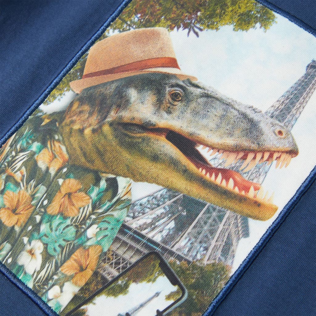 Μπλουζάκι Παιδικό Σκούρο Μπλε 140