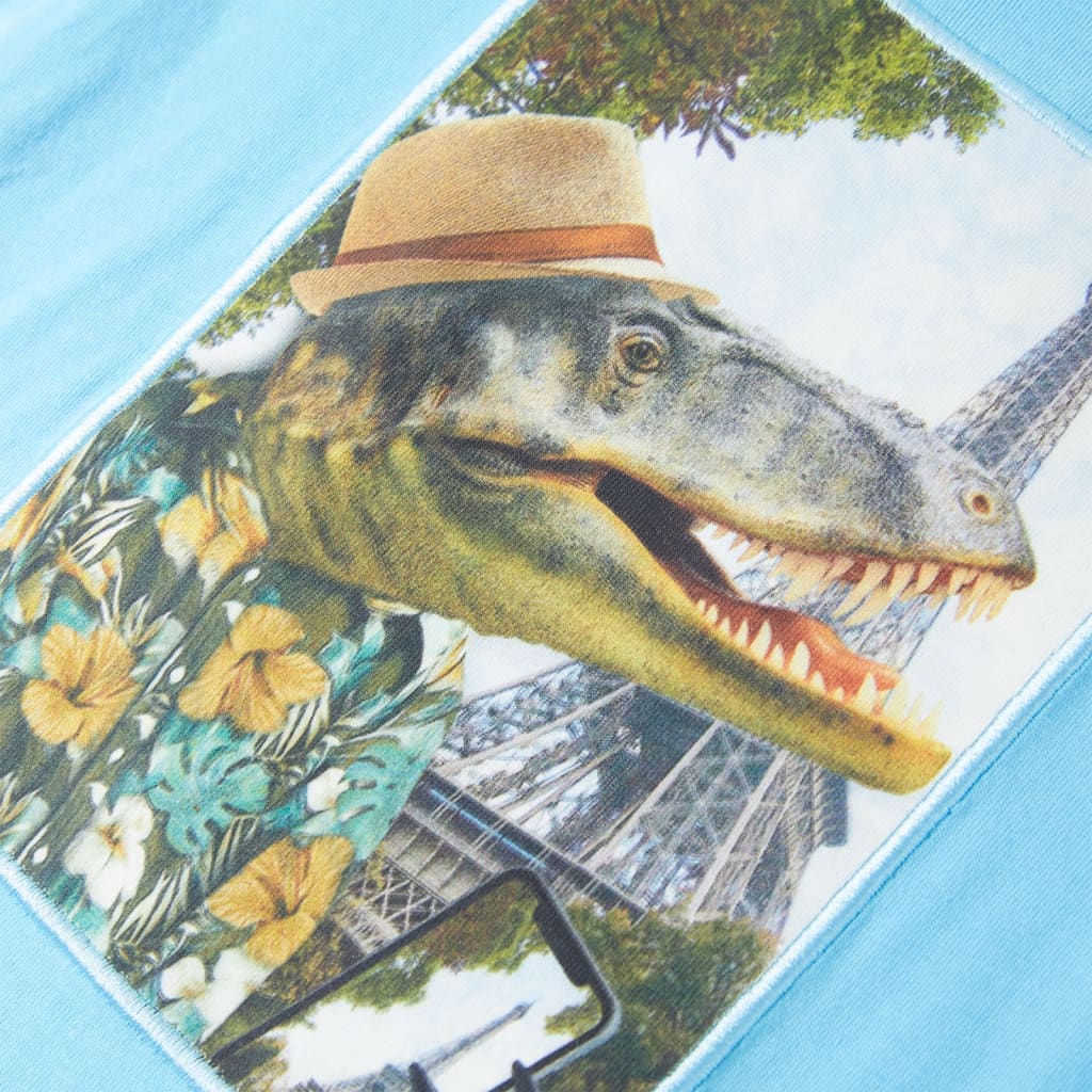 Μπλουζάκι Παιδικό Χρώμα Άκουα 104