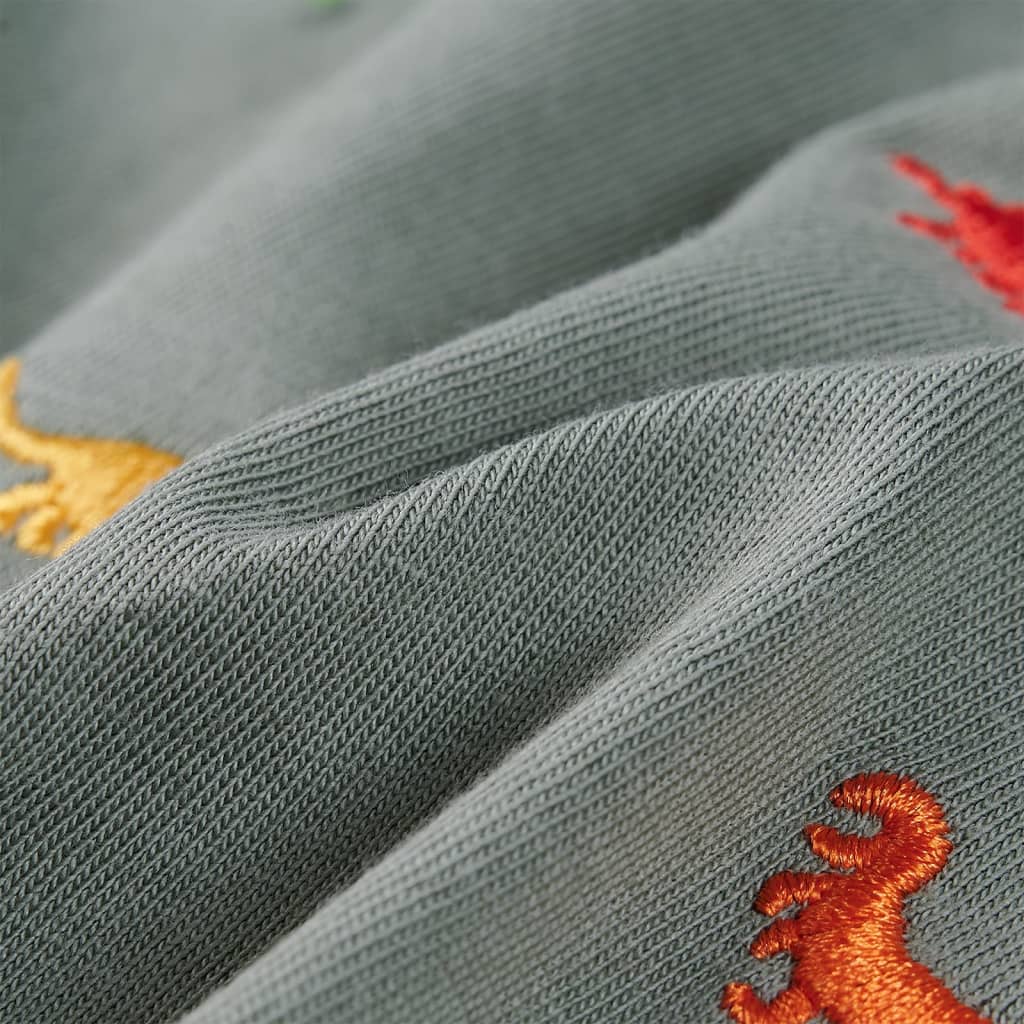 Μπλουζάκι Παιδικό Κοντομάνικο Χακί 128