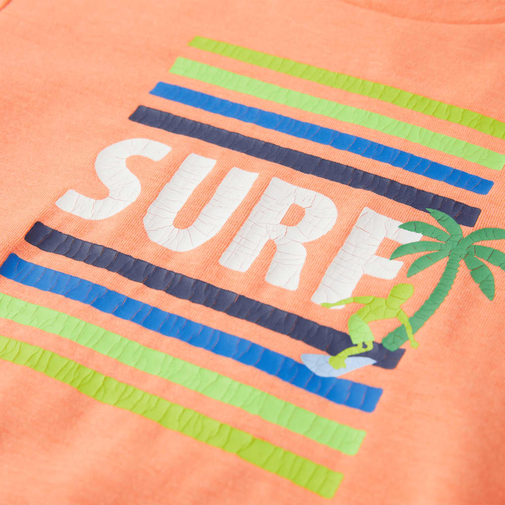 Μπλουζάκι Παιδικό Νέον Πορτοκαλί 140