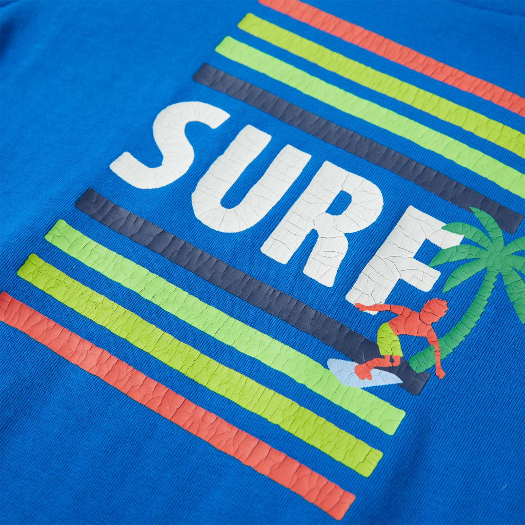 Μπλουζάκι Παιδικό Έντονο Μπλε 116