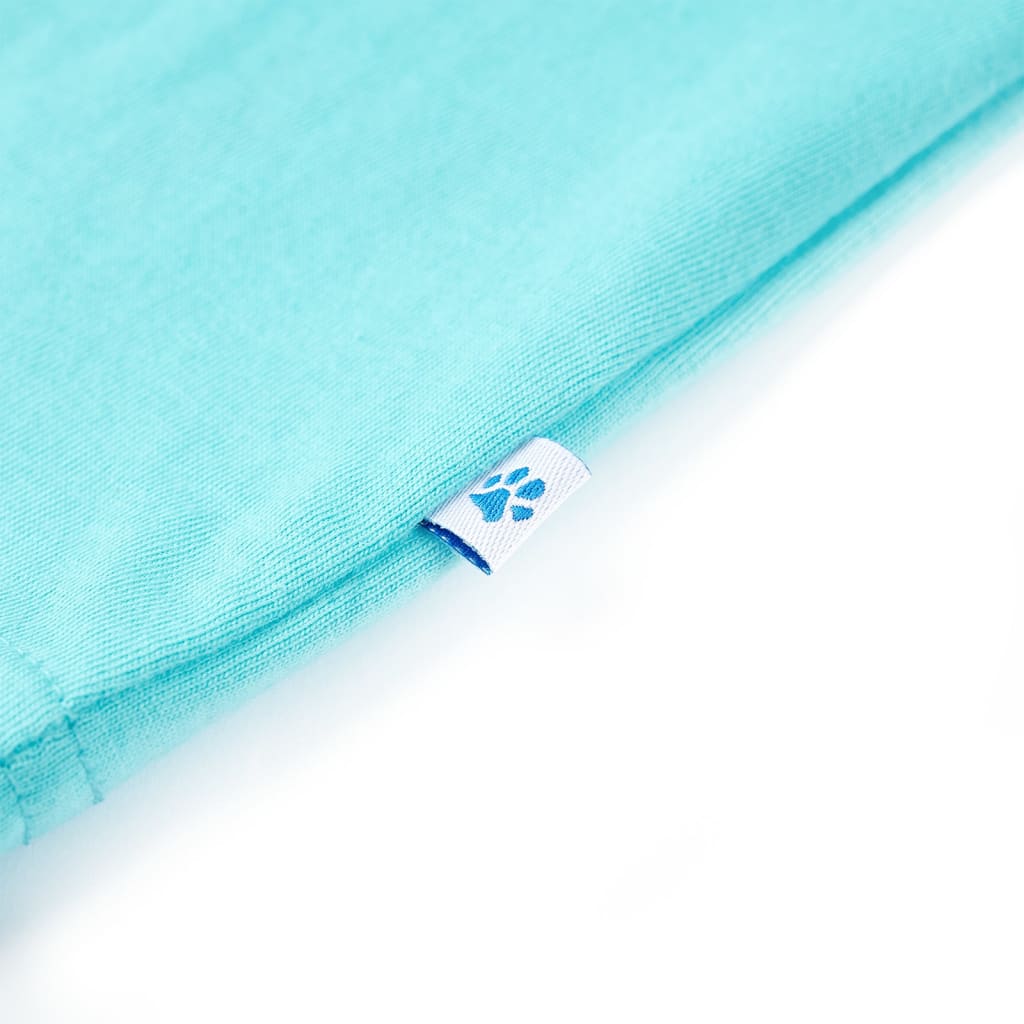 Μπλουζάκι Παιδικό Κοντομάνικο Χρώμα Άκουα 116