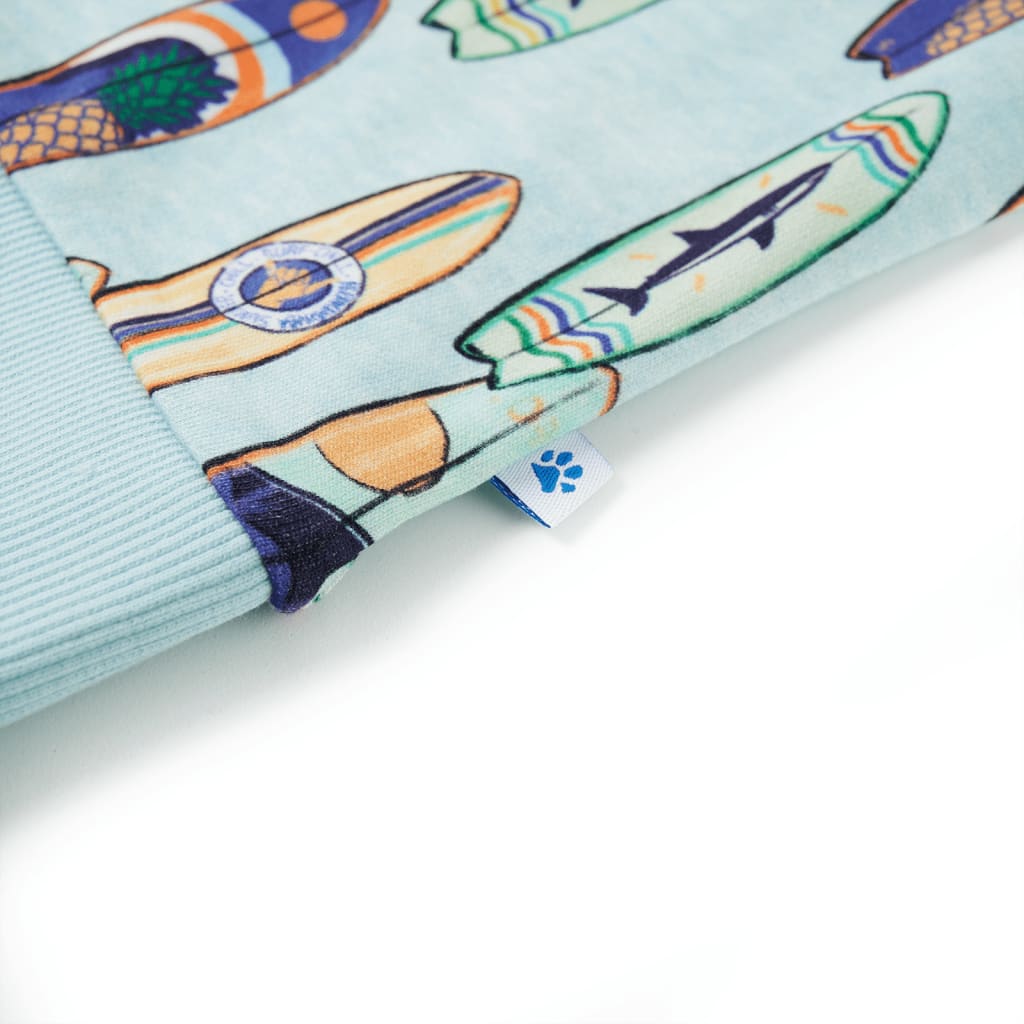 Φούτερ Παιδικό Απαλό Μπλε Μελανζέ 92