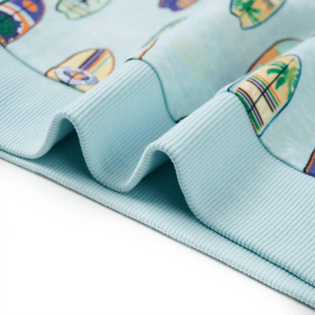 Φούτερ Παιδικό Απαλό Μπλε Μελανζέ 104