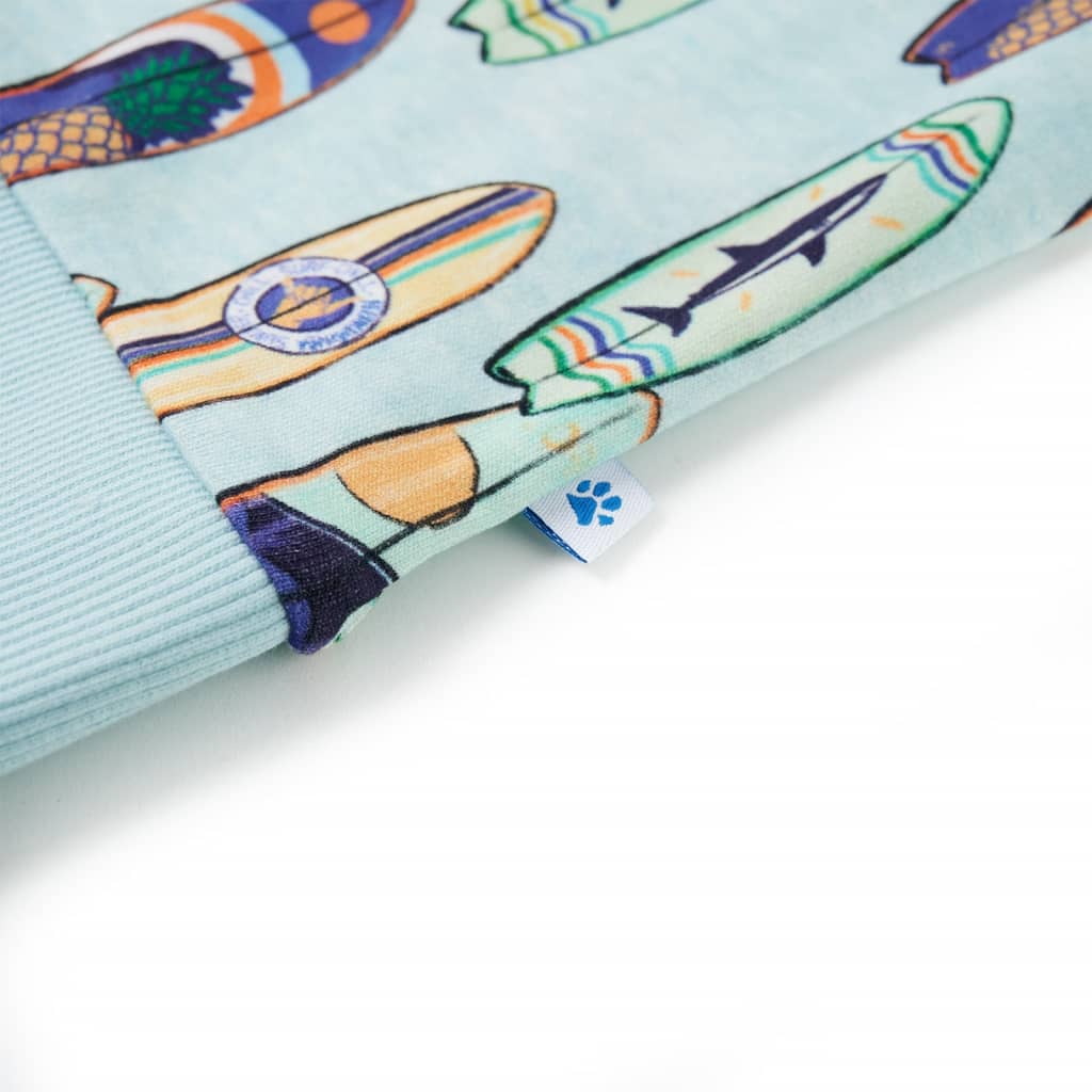 Φούτερ Παιδικό Απαλό Μπλε Μελανζέ 128