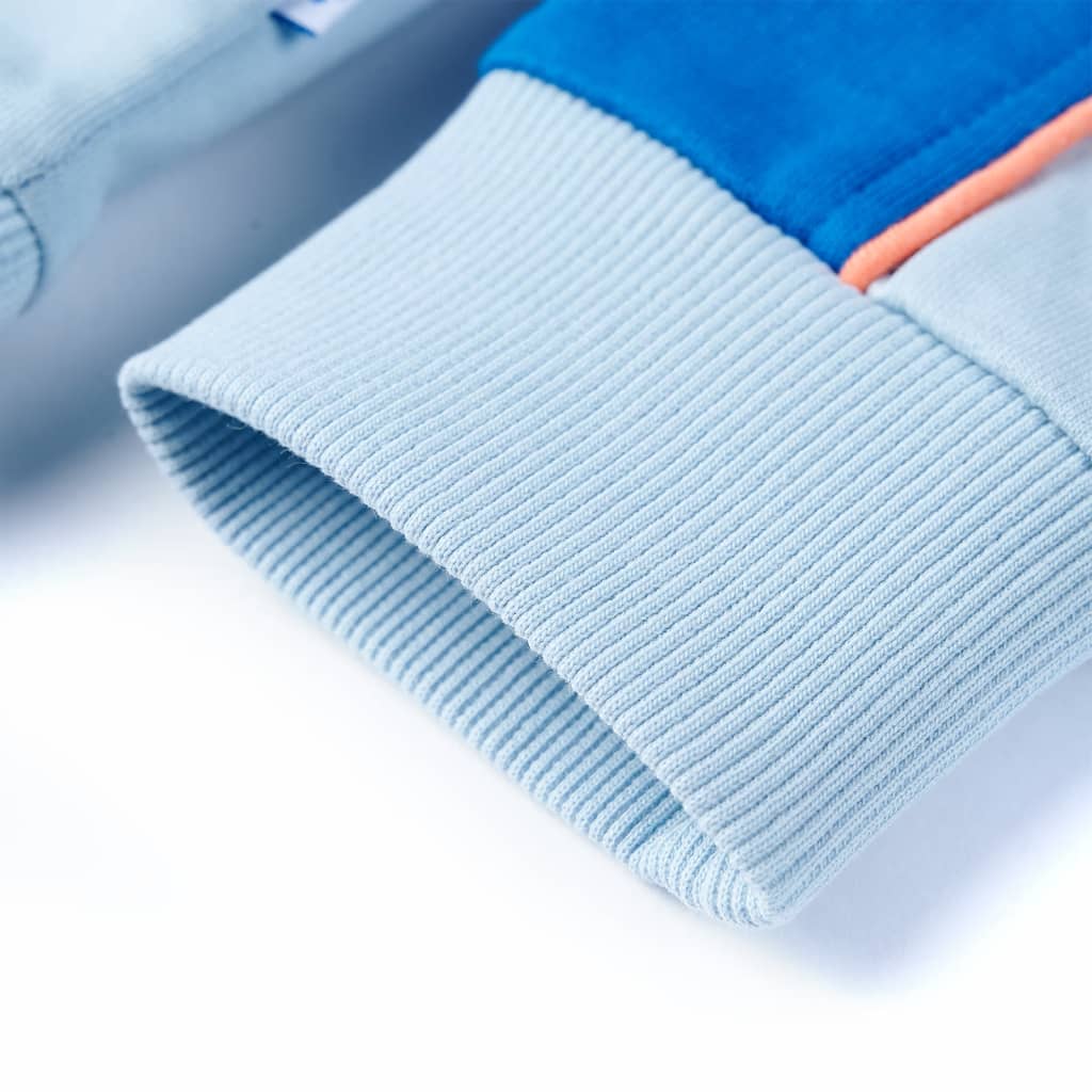 Φούτερ Παιδικό Έντονο Μπλε και Γαλάζιο 128