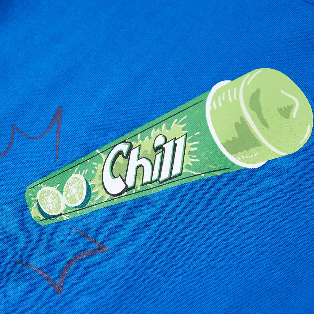 Μπλουζάκι Παιδικό Έντονο Μπλε 140