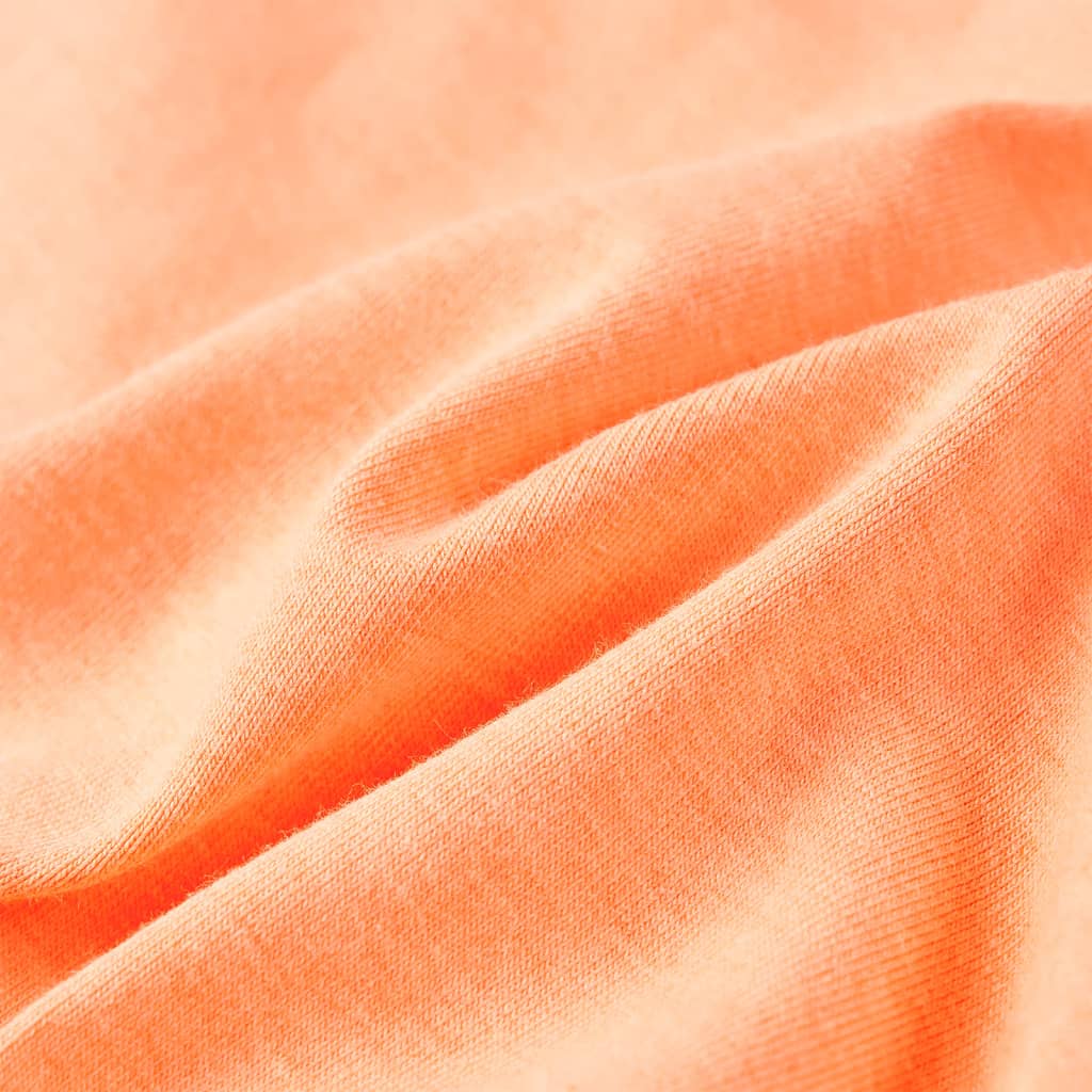 Μπλουζάκι Παιδικό Κοντομάνικο Νέον Πορτοκαλί 92