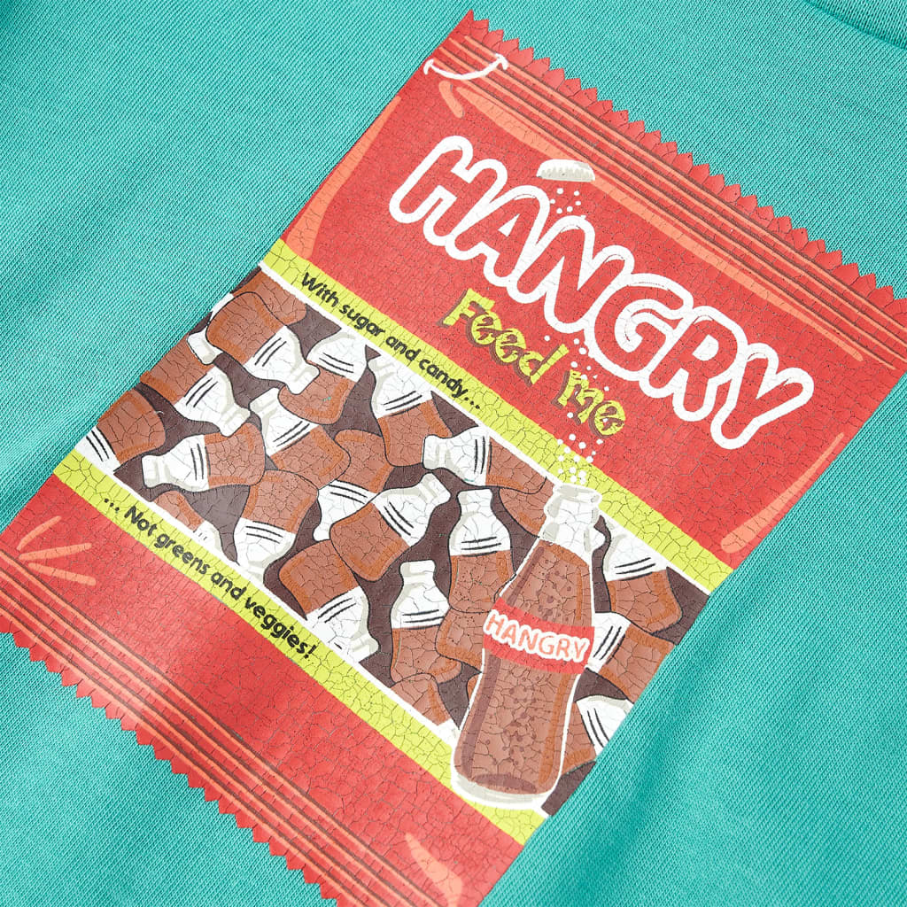 Μπλουζάκι Παιδικό Κοντομάνικο Σκούρα Μέντα 128