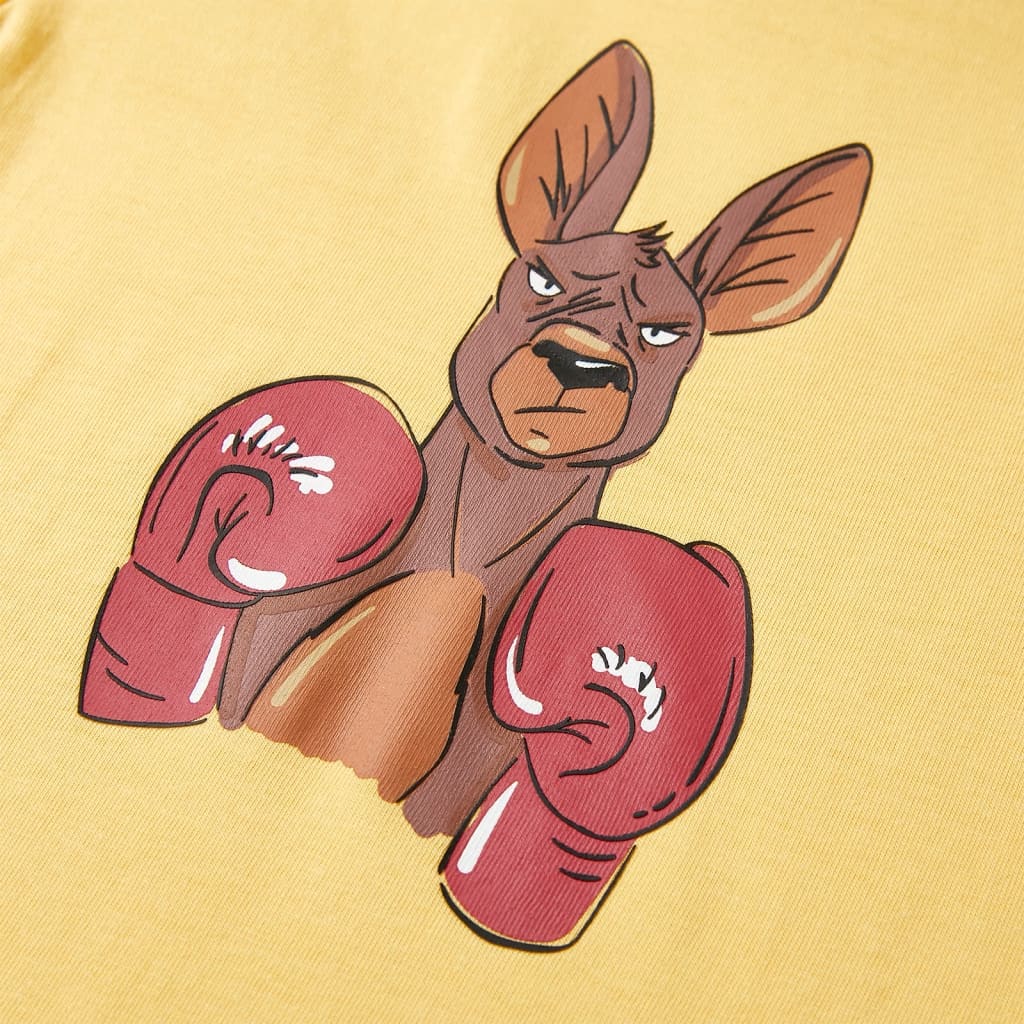 Μπλουζάκι Παιδικό Κοντομάνικο Κίτρινο 92