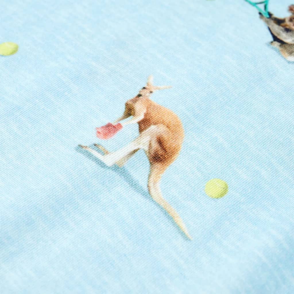 Μπλουζάκι Παιδικό Γαλάζιο Μελανζέ 92