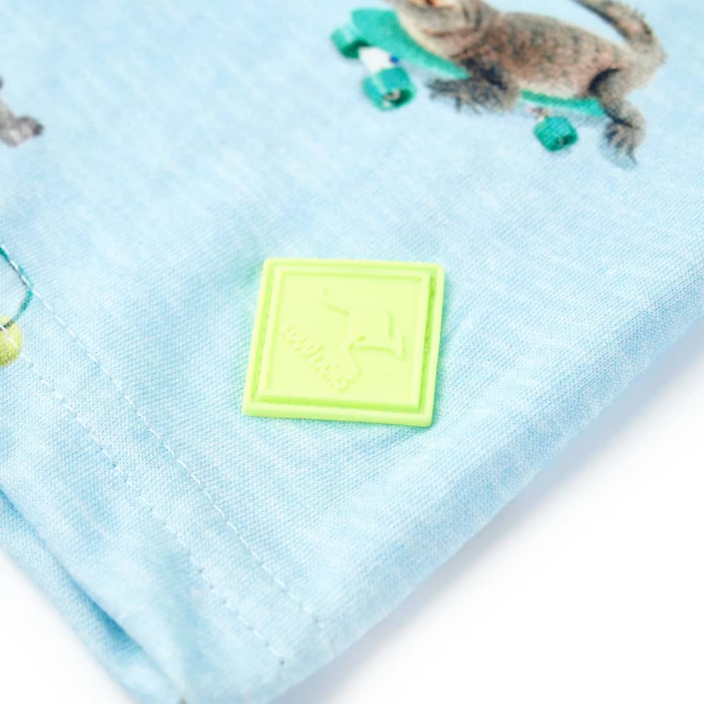 Μπλουζάκι Παιδικό Γαλάζιο Μελανζέ 92