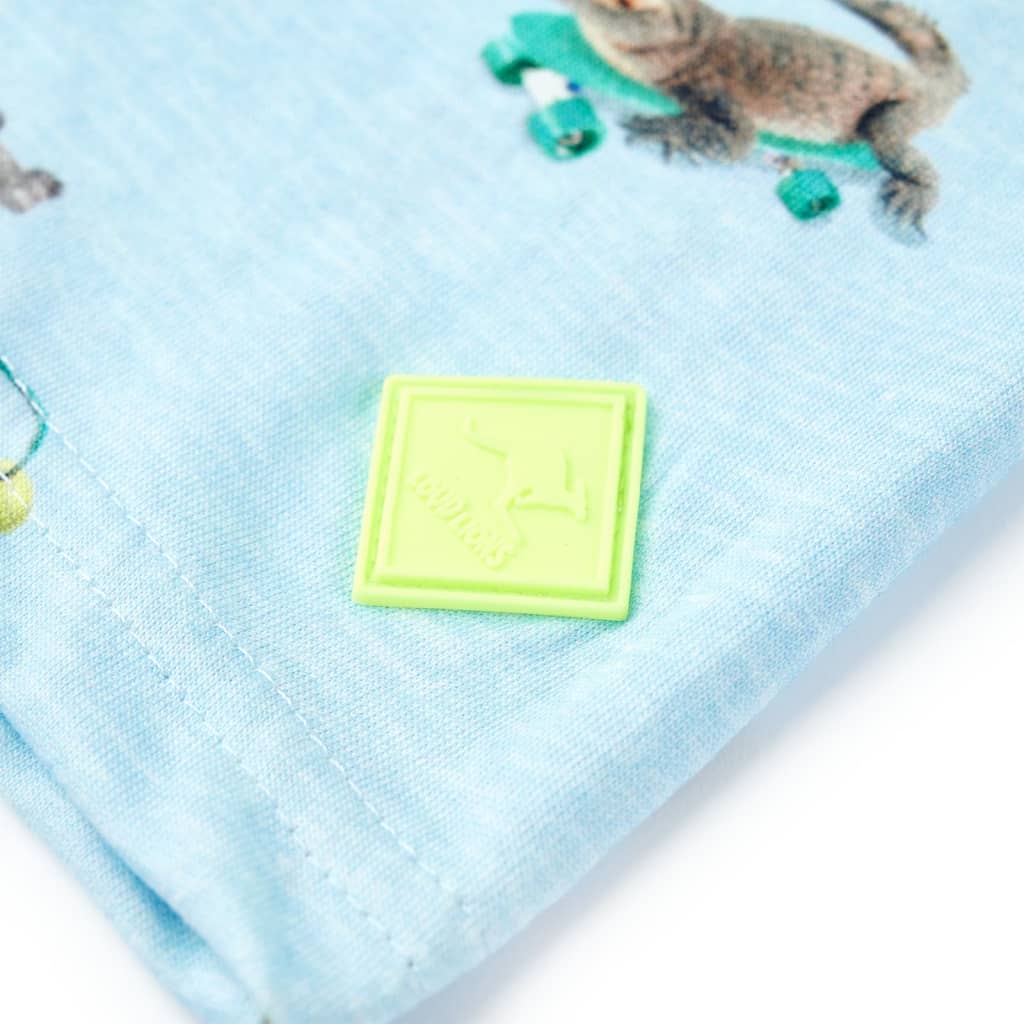 Μπλουζάκι Παιδικό Ανοιχτό Μπλε Μελανζέ 104