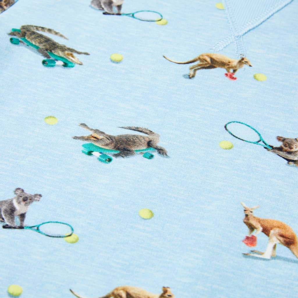 Φούτερ Παιδικό Γαλάζιο Μελανζέ 116