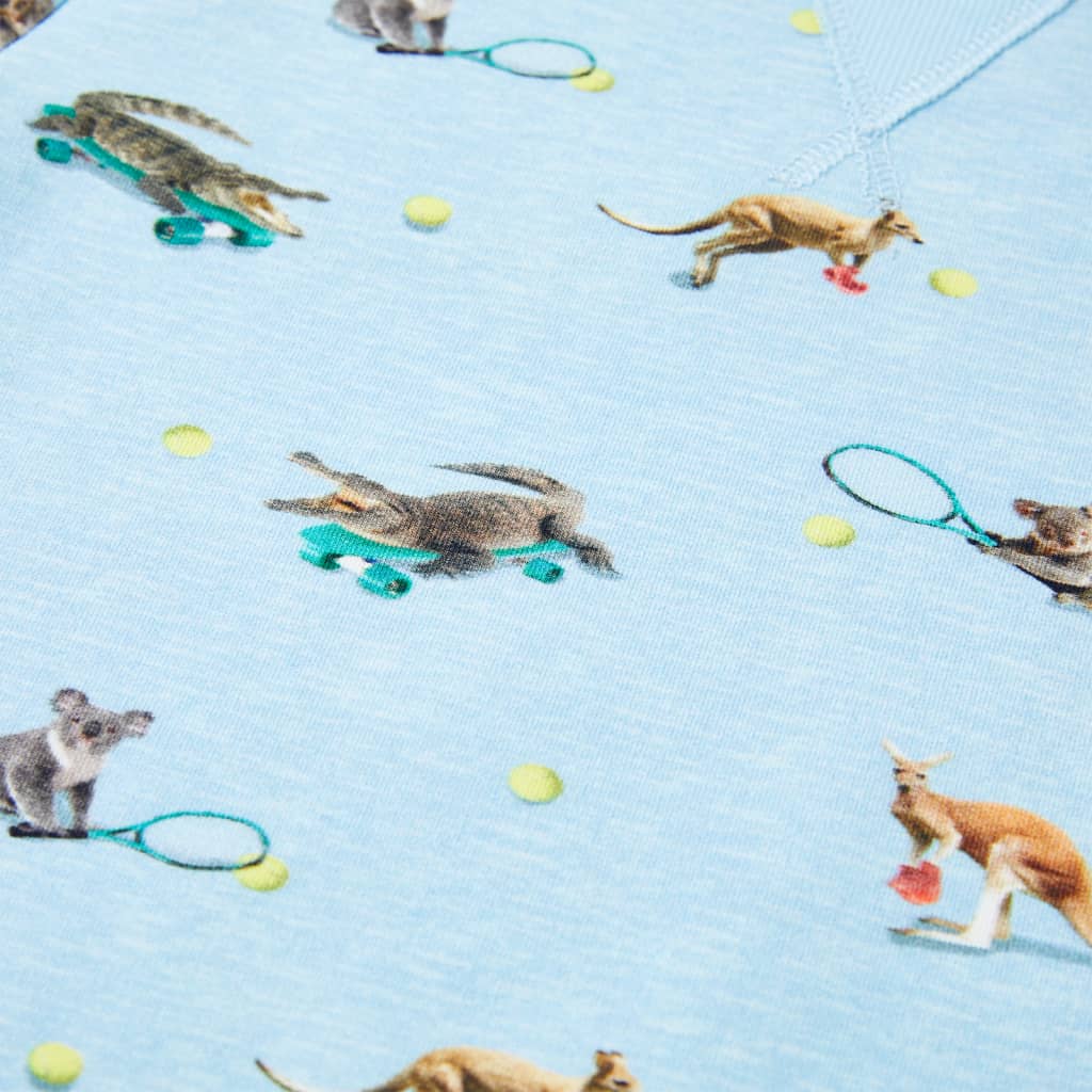 Φούτερ Παιδικό Γαλάζιο Μελανζέ 128