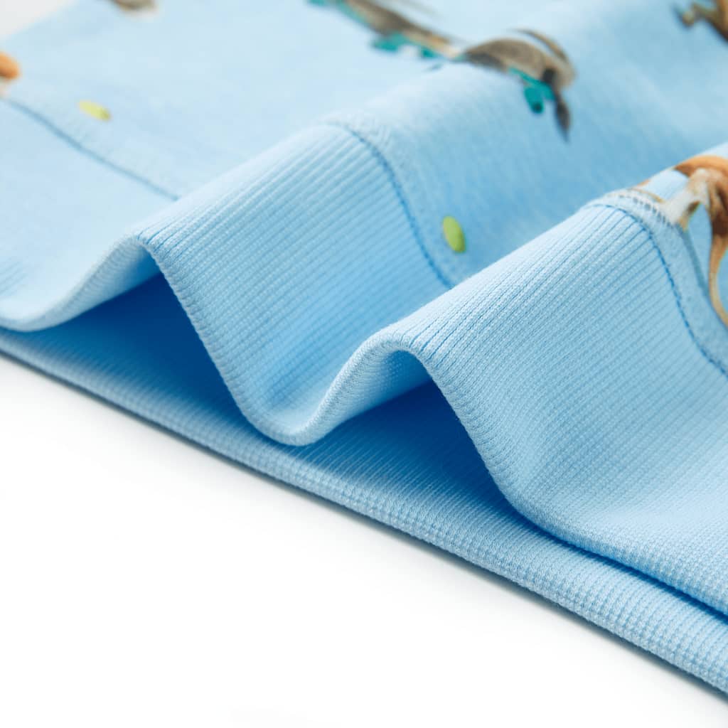 Φούτερ Παιδικό Γαλάζιο Μελανζέ 128