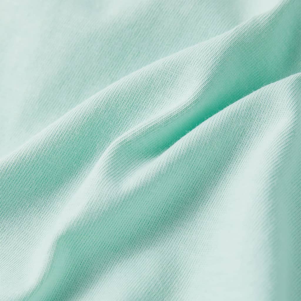 Μπλουζάκι Παιδικό Ανοιχτό Χρώμα Μέντας 92